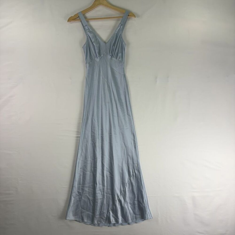 Reformation Light Blue Midi Dress - Picture 1 of 7